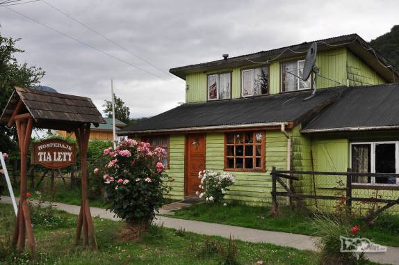 Nossa pousada em La Junta, na carretera Austral, sul do Chile